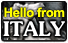 Hello from Italy Card