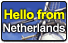 Hello from Netherlands Card