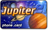 Jupiter Phone Card